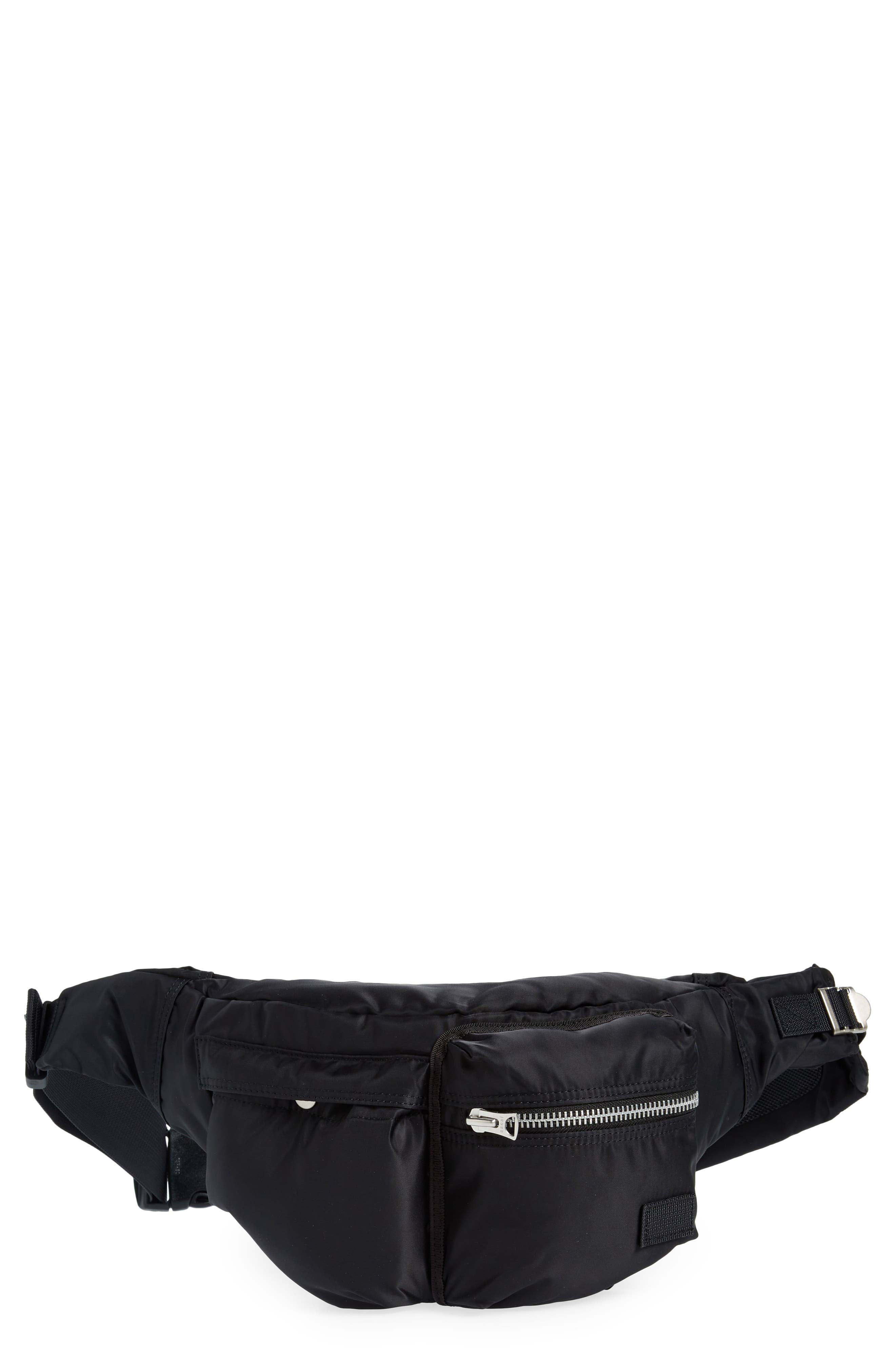Sacai Porter Nylon Belt Bag, Main, color, 