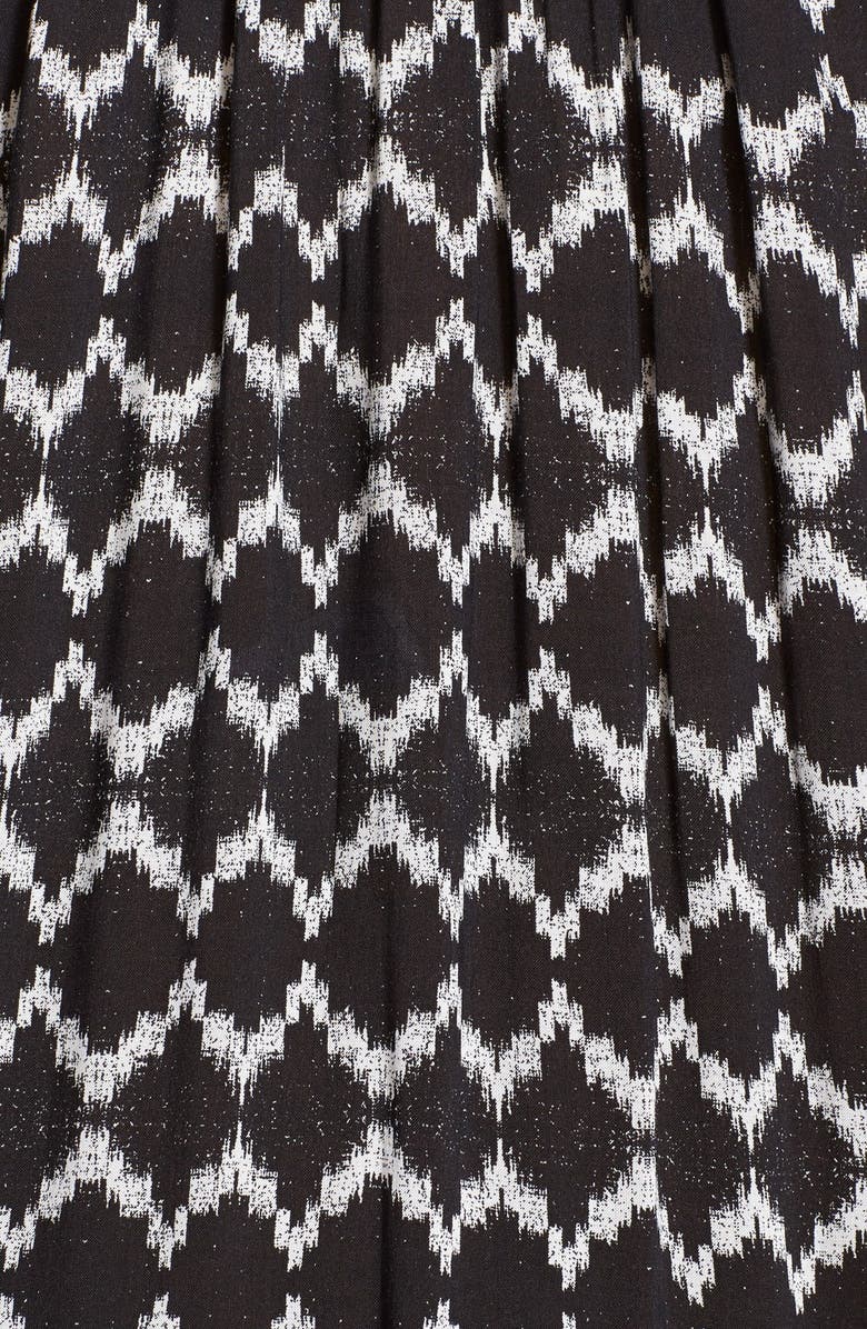 Ivanka Trump Print Woven Maxi Dress, Alternate, color, 