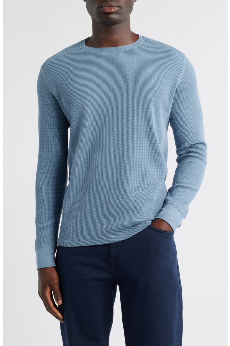 Thermal Long Sleeve T-Shirt, Main, color, PARLOR BLUE