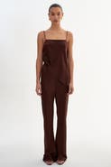 LAMARQUE Emile | Pull-on Satin Pants