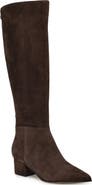 Nine West Morgin Pointed Toe Knee High Boot