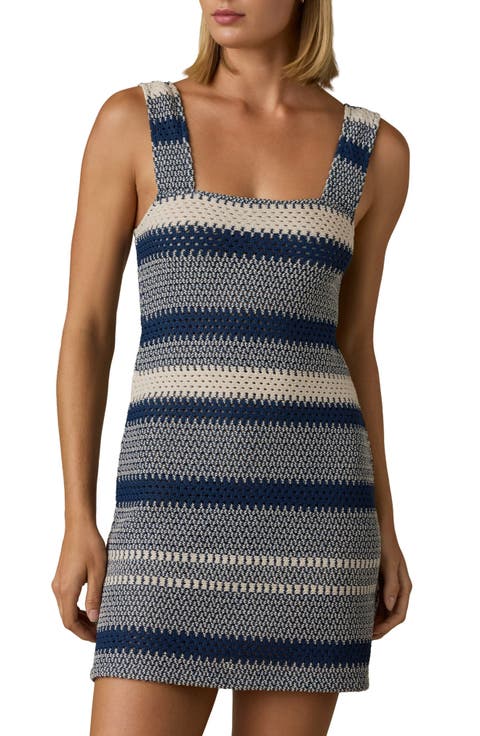 Seacoast Open Stitch Sleeveless Dress