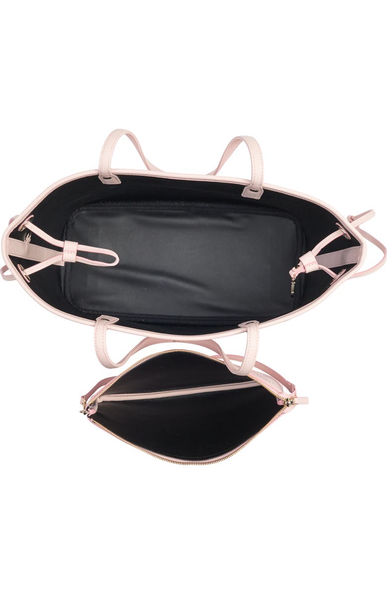 MCM Medium Aren VI Leather Shopper Tote Bag, Alternate, color,