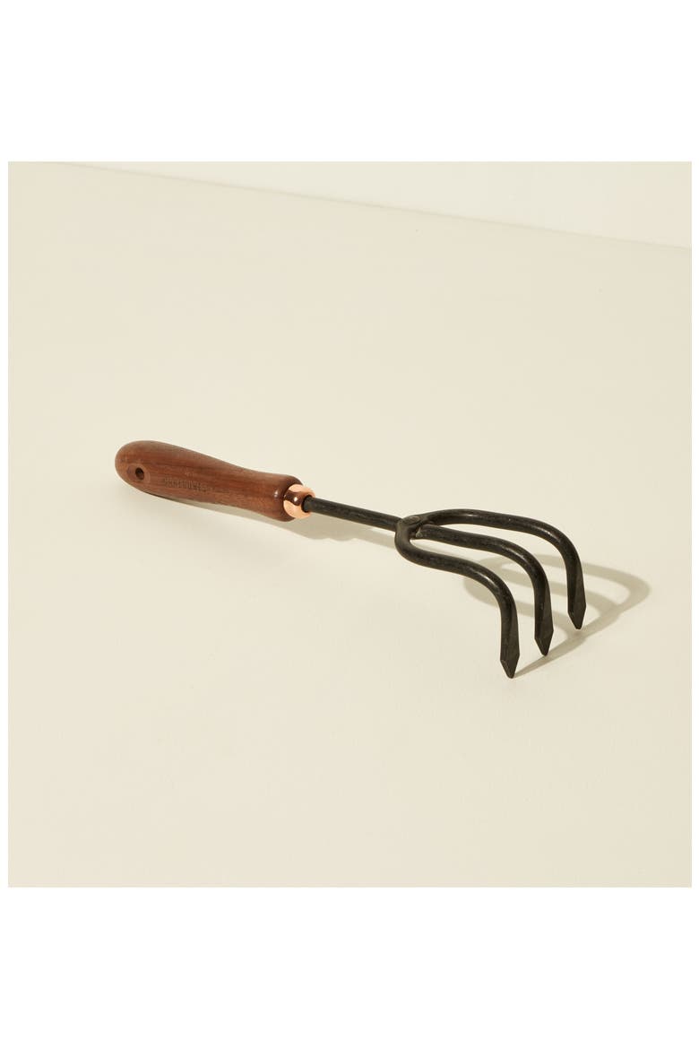 x Barebones Set of 4 Gardening Tools, Alternate, color, BROWN