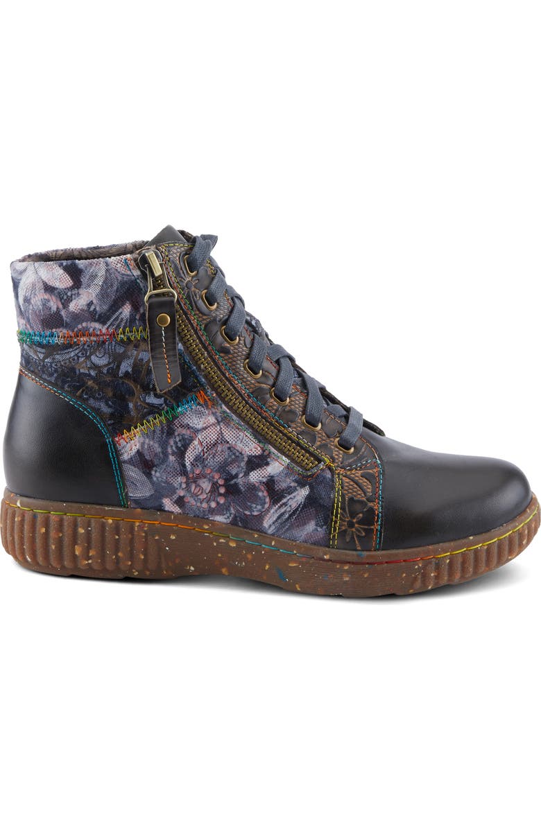 L'Artiste by Spring Step Maylah Lace-Up Bootie, Alternate, color,