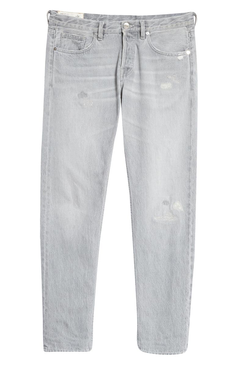 Eleventy Distressed Slim Fit Jeans, Alternate, color,