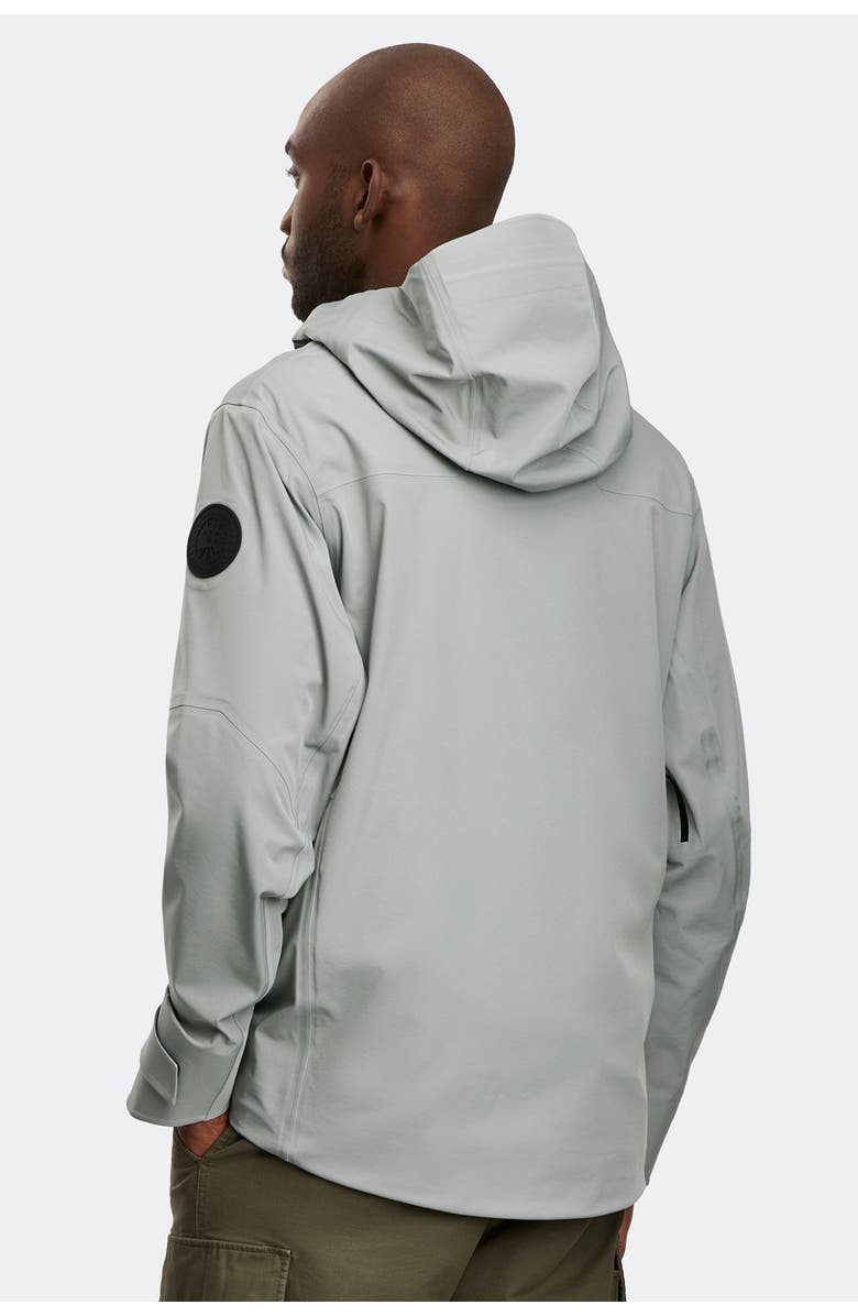 Canada Goose Rupert Rain Jacket Black Label, Alternate, color, Stratus Grey