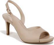 LifeStride Teller Slingback Peep Toe Pump - Wide Width Available