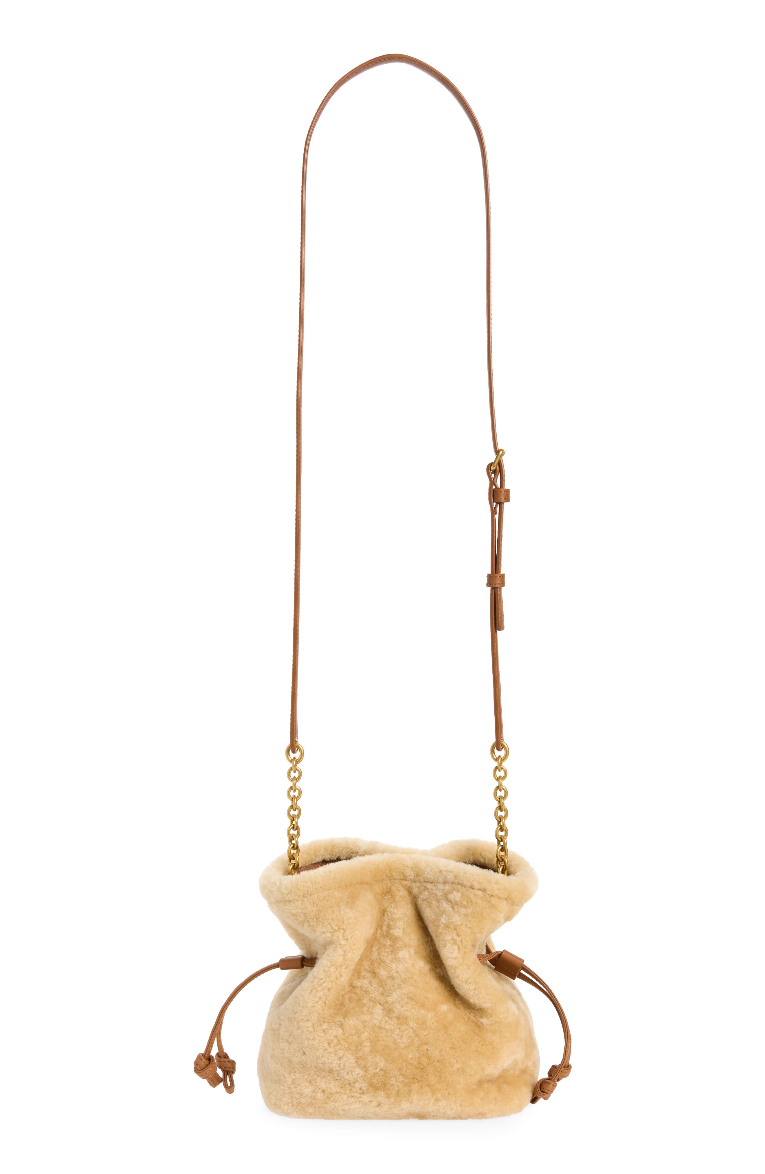 Mini Jamie Shoulder Pouch, Alternate, color, NATURAL BEIGE/ BRICK