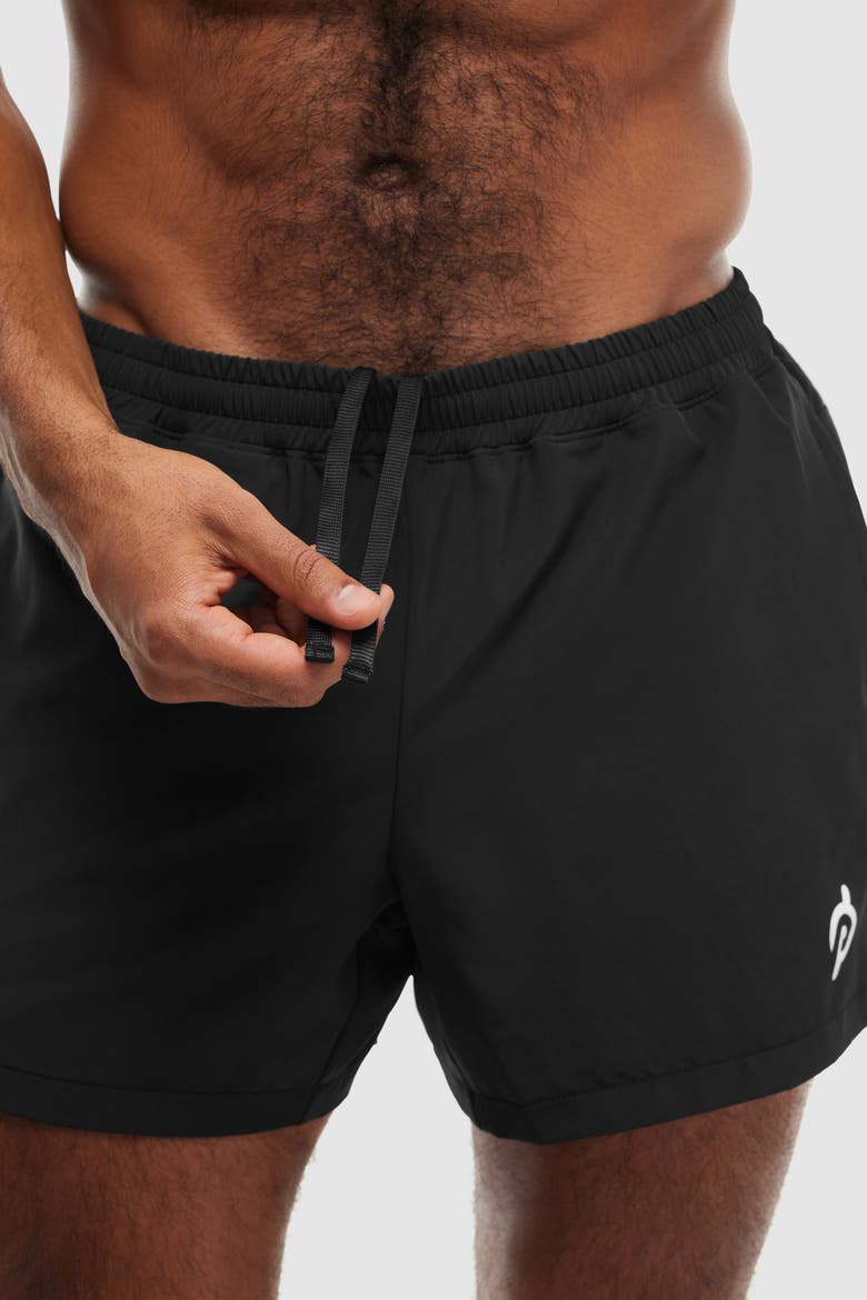 5" Lined Performance raining Short, Alternate, color, Black