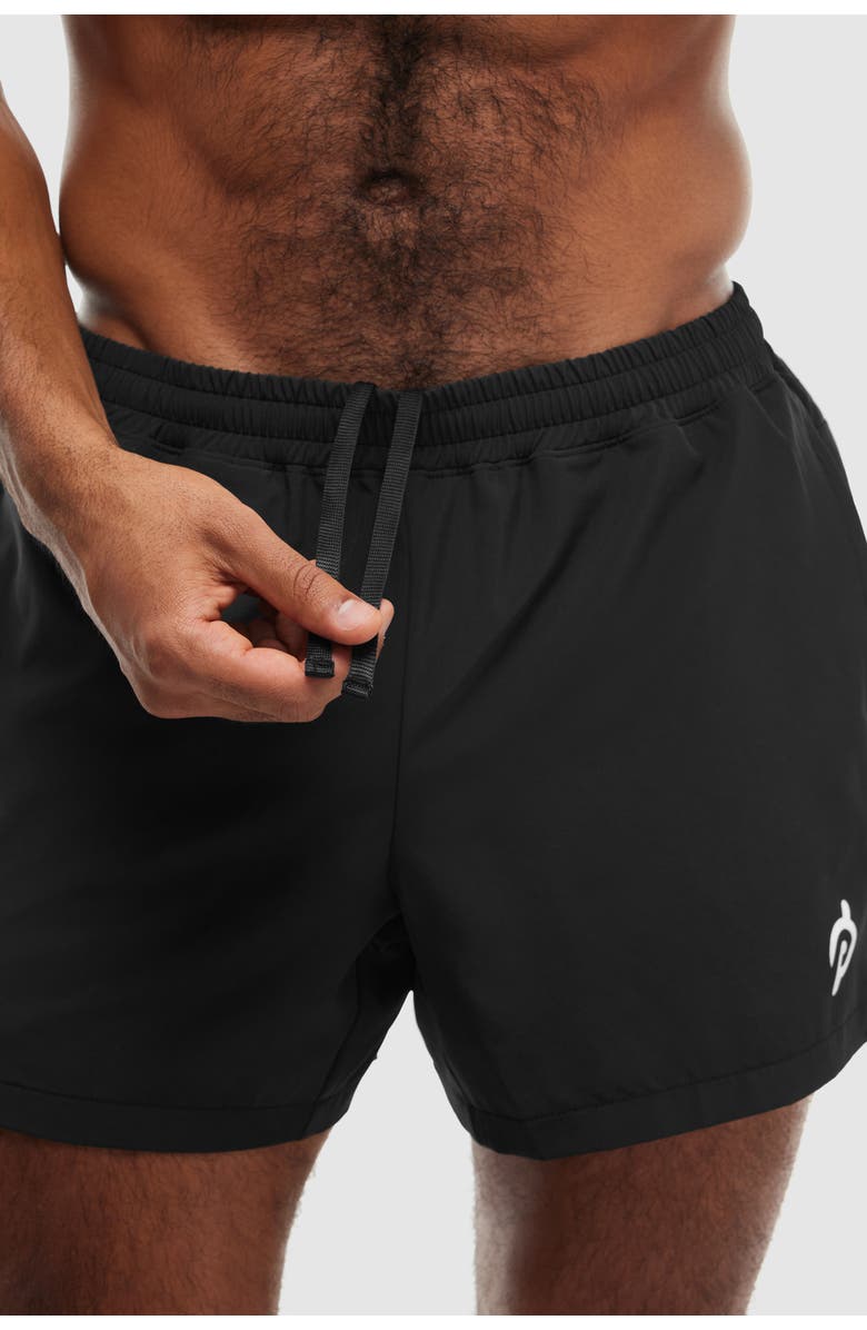 Peloton 5" Lined Performance raining Short, Alternate, color, Black