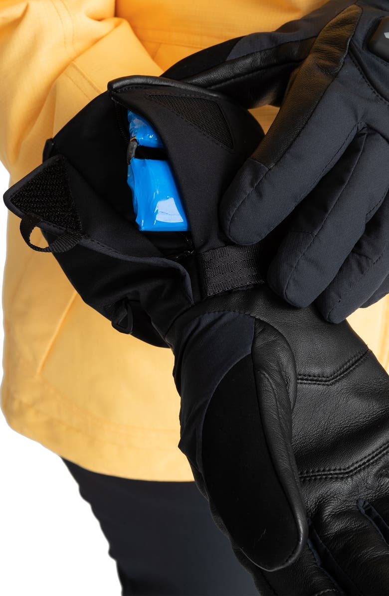 Roxy Sierra WARMLINK Leather Gloves, Alternate, color,