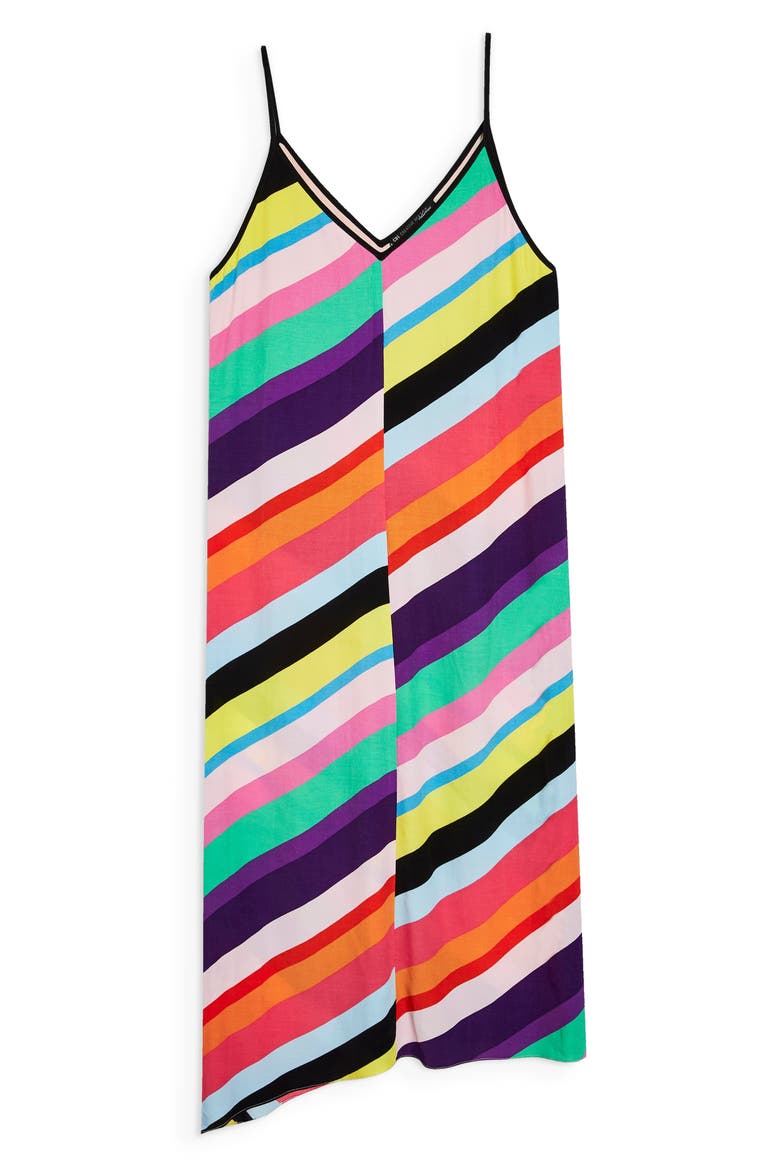 Stripe Maxi Dress, Alternate, color, BLACK MULTI