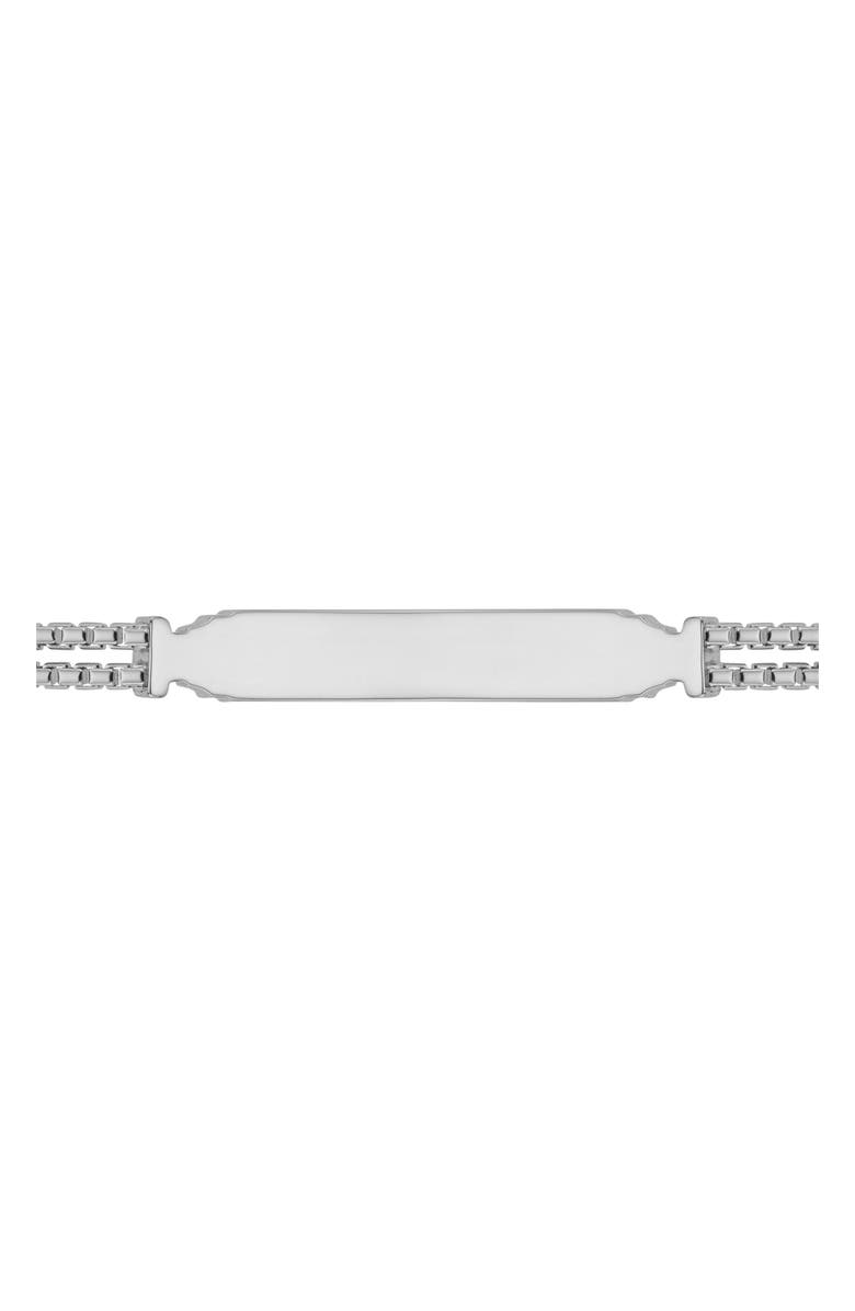 Monica Vinader Engravable Baja Deco ID Bracelet, Alternate, color,