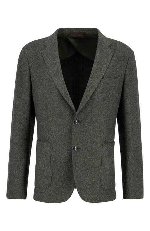 Barbour Armstrong Mélange Knit Sport Coat In Green