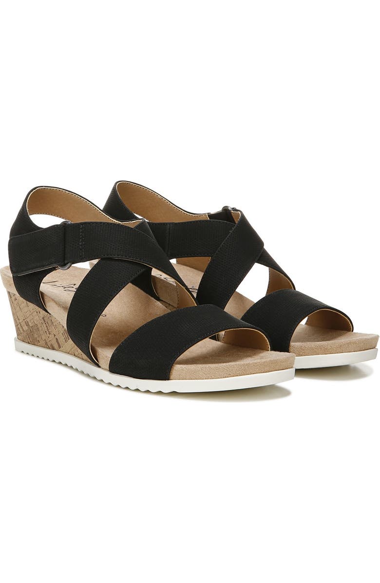 LifeStride Sincere Wedge Sandal, Alternate, color,