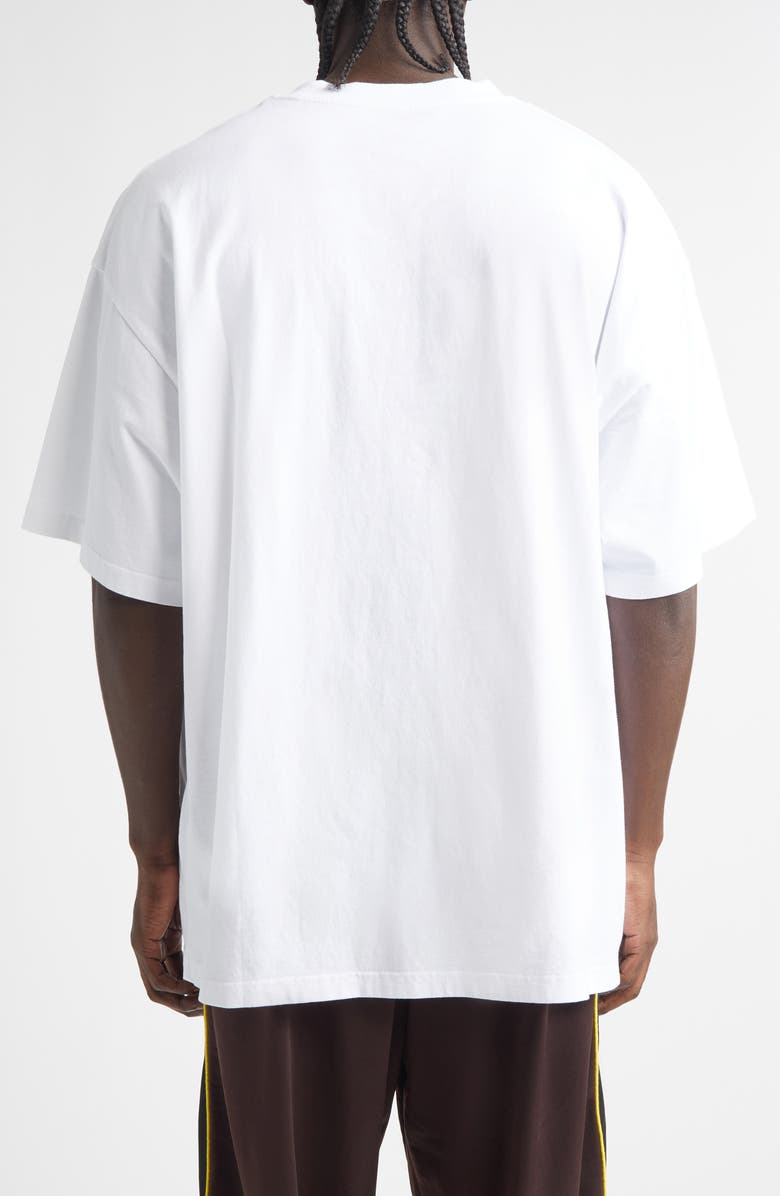 Martine Rose Classic Logo Graphic T-Shirt, Alternate, color, White