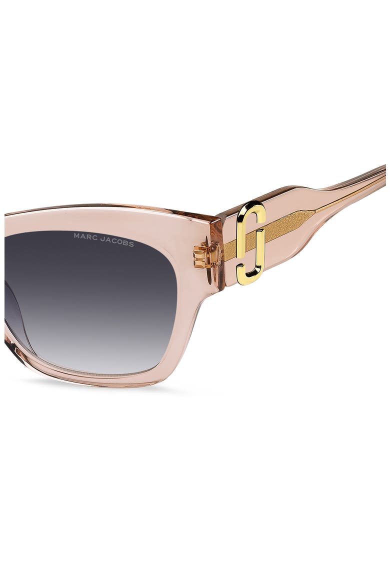 MARC 762/S 54mm Gradient Rectangular Sunglasses, Alternate, color, PINK