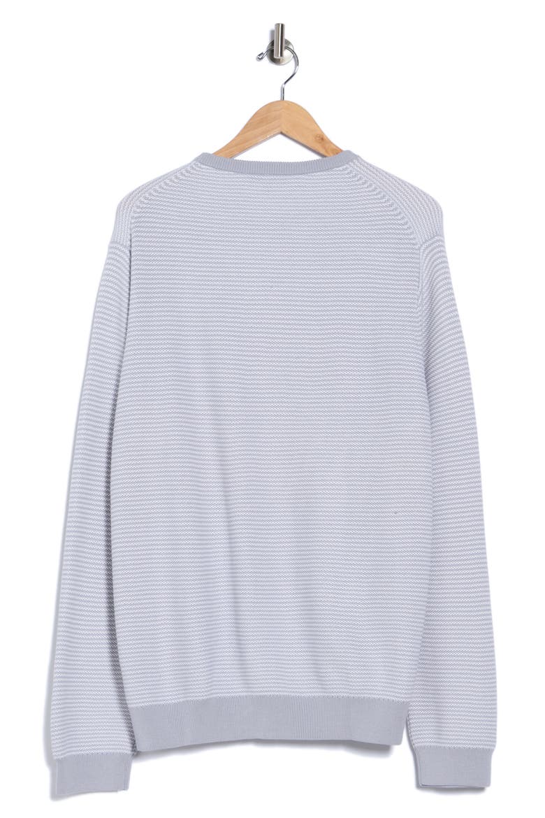 Hart Honeycomb Crewneck Sweater, Alternate, color, BRITISH GREY