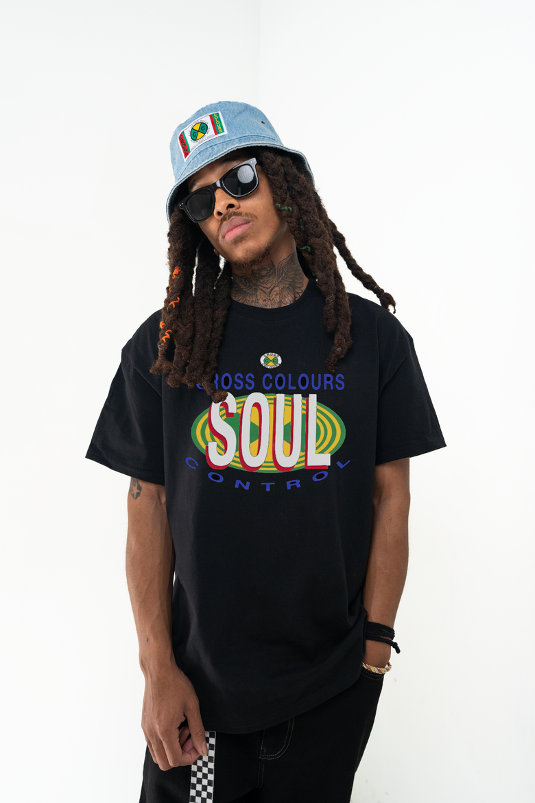 Soul Control T-Shirt, Main, color, Black
