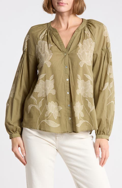 Long Sleeve Cotton Top