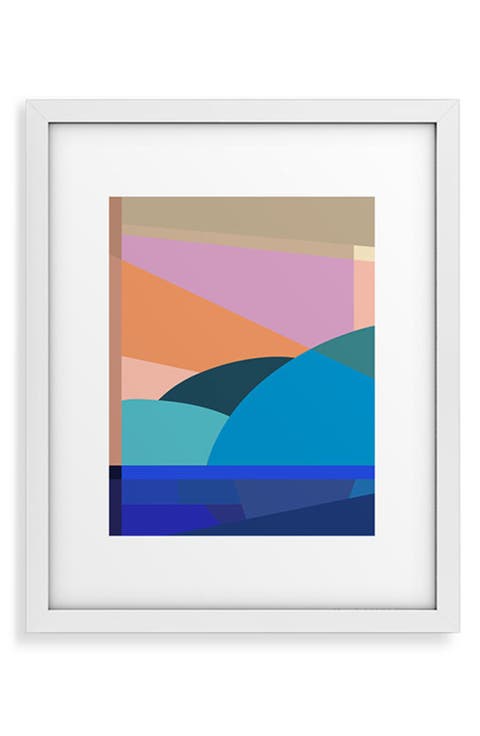 In The Winter Sun Framed Art Print
