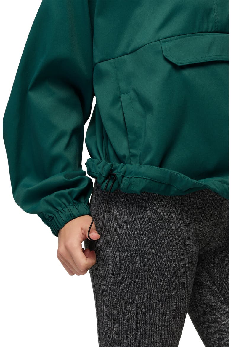 Stretch Zion Half Zip Popover, Alternate, color, COAST