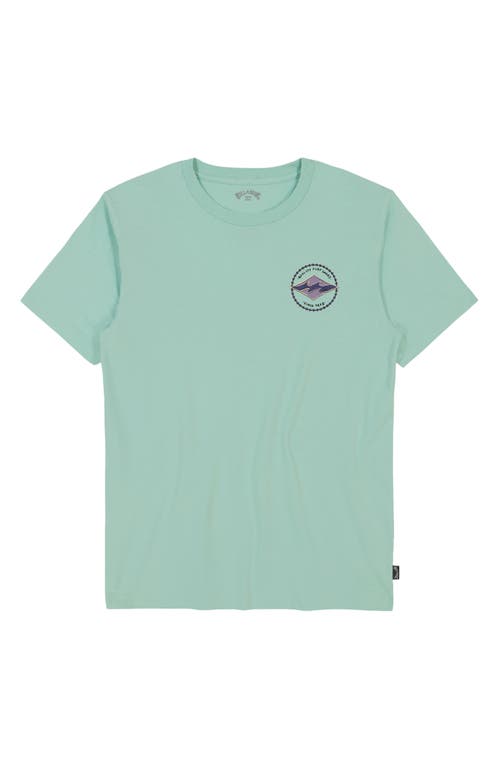 Billabong Kids' Orbit Arch Graphic T-shirt In Bermuda