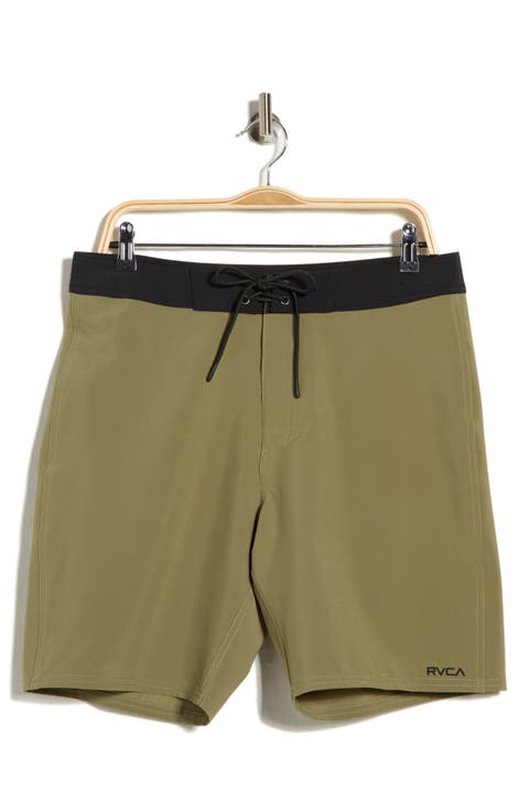 VA Solid Swim Trunks