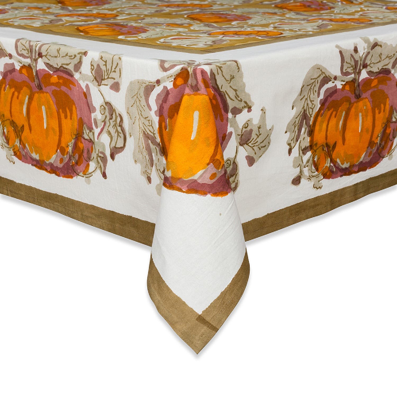 selected Orange/Mustard 71" x 106"