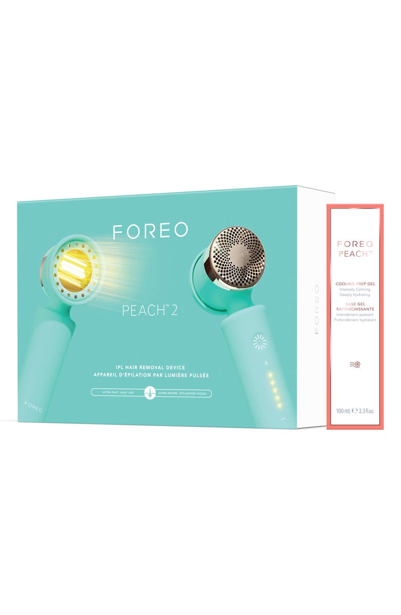 FOREO PEACH<sup>™</sup> 2 IPL Hair Removal Device & Prep Gel Bundle, Alternate, color, 