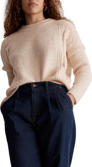 Madewell Havener Cable Pullover Sweater