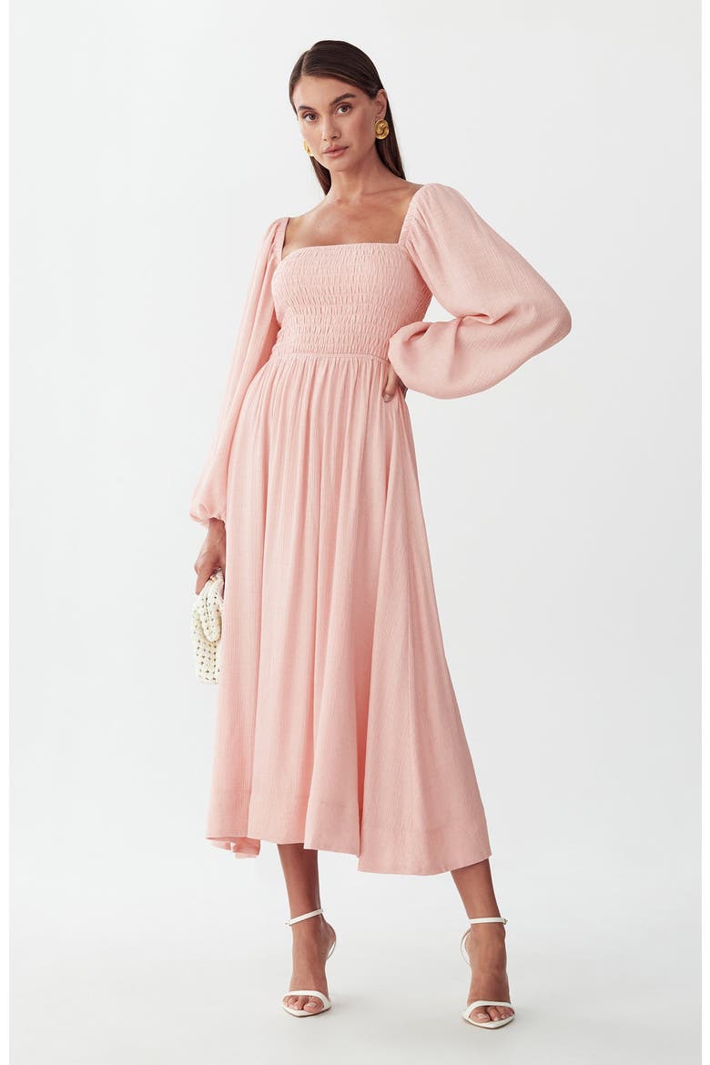 True Midi Dress, Main, color, Blush