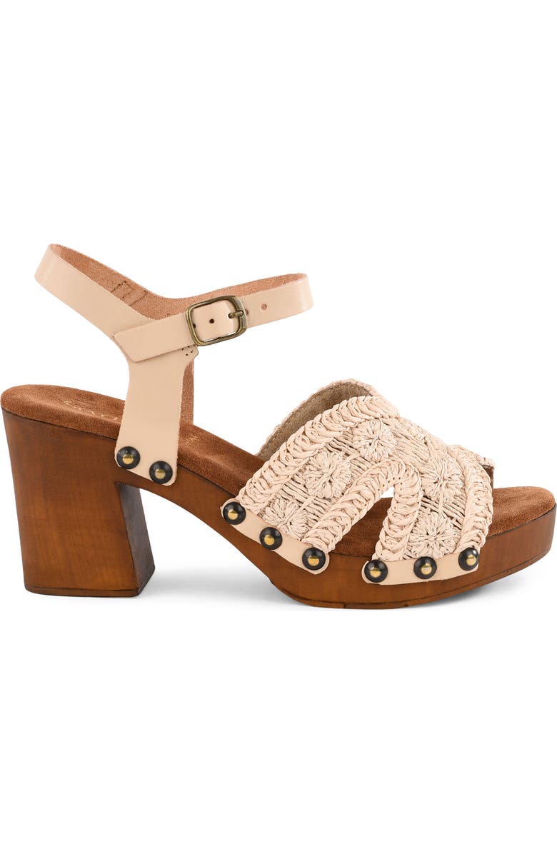 Seychelles Ravenna Ankle Strap Platform Sandal, Alternate, color, Natural