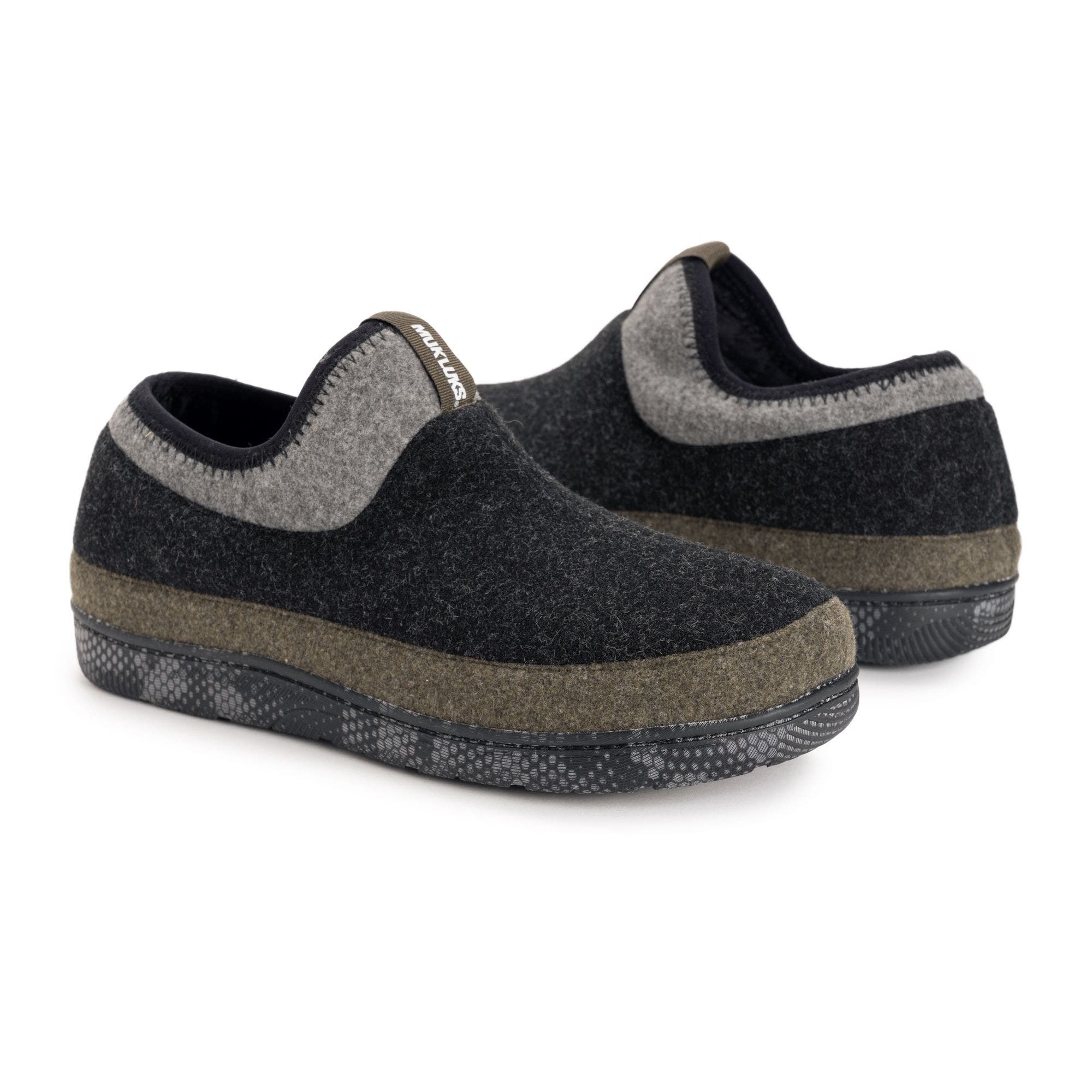 Bennett Full Foot Slip on Slipper, Alternate, color, Black