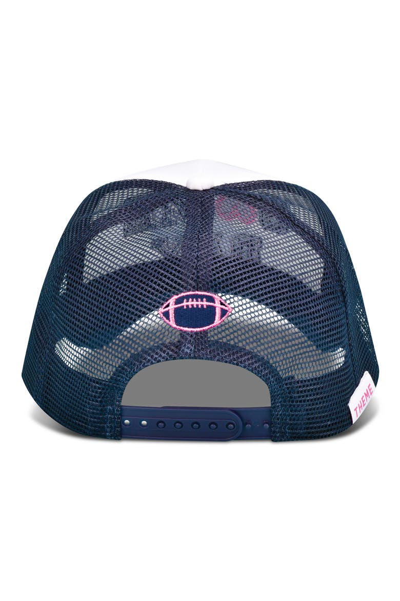 Kids' Varsity Game Day Trucker Hat, Alternate, color, MULTI BLUE
