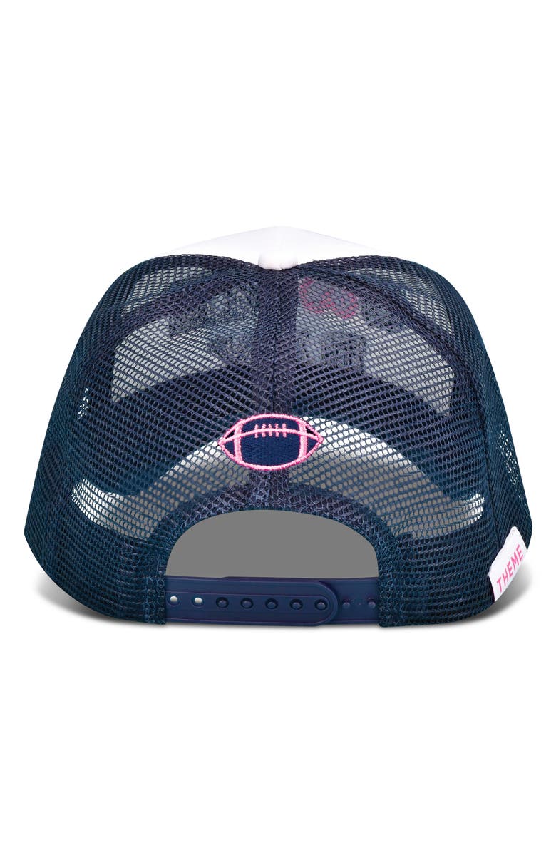 Iscream Kids' Varsity Game Day Trucker Hat, Alternate, color, Multi Blue