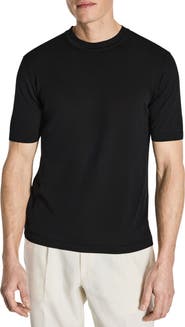 Jack Victor Wellington Cotton & Silk Crewneck T-Shirt