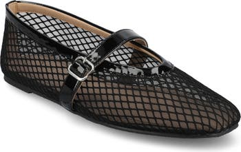 Casha Mesh Mary Jane Flat