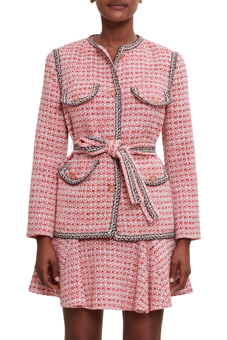 Venetia Jacket, Main, color, PINK