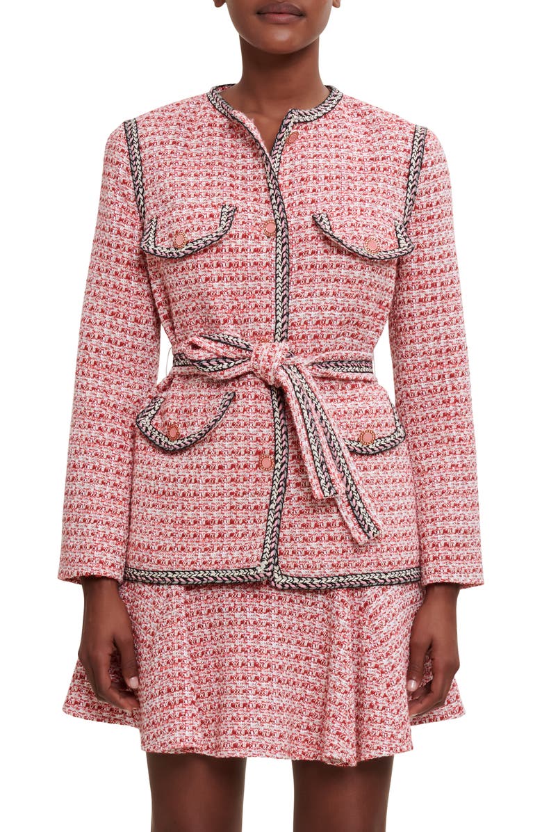 maje Venetia Jacket, Main, color,