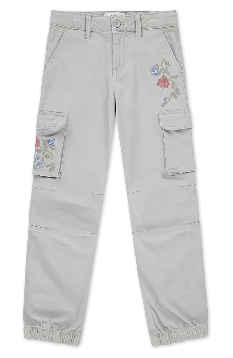 abercrombie kids Kids' Elevated Cargo Joggers, Main, color, Aqua Grey