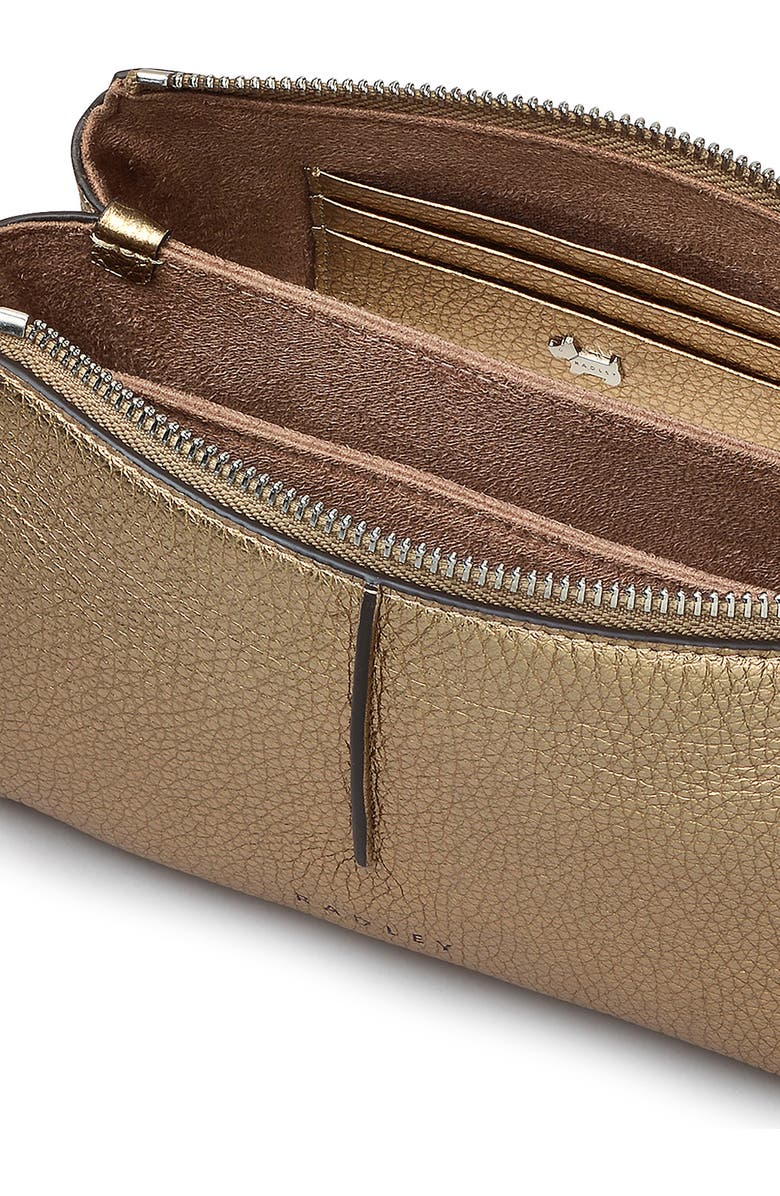 Radley Hillgate Place Mini Crossbody Bag, Alternate, color, Icy Gold