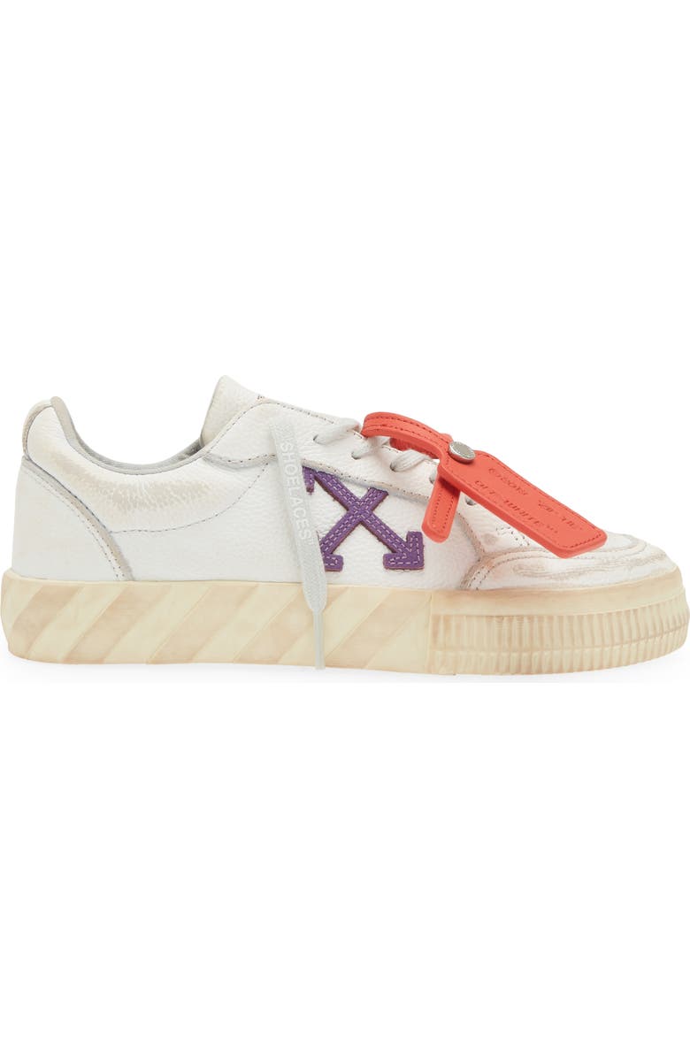 Off-White Vulcanized Low Top Sneaker, Alternate, color,