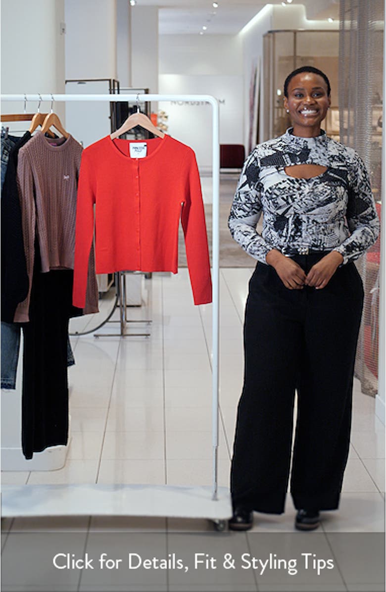 Old Burlington Relaxed Cardigan, sales video thumbnail