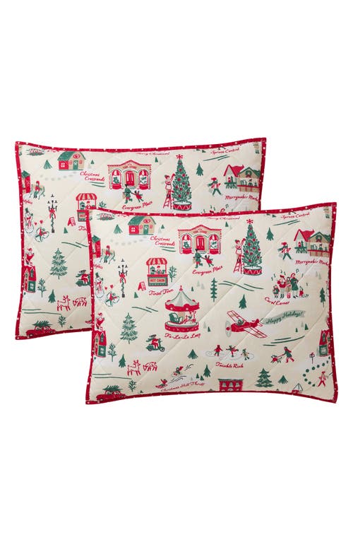 Hallmark Christmas Village 3-piece Quilt Set