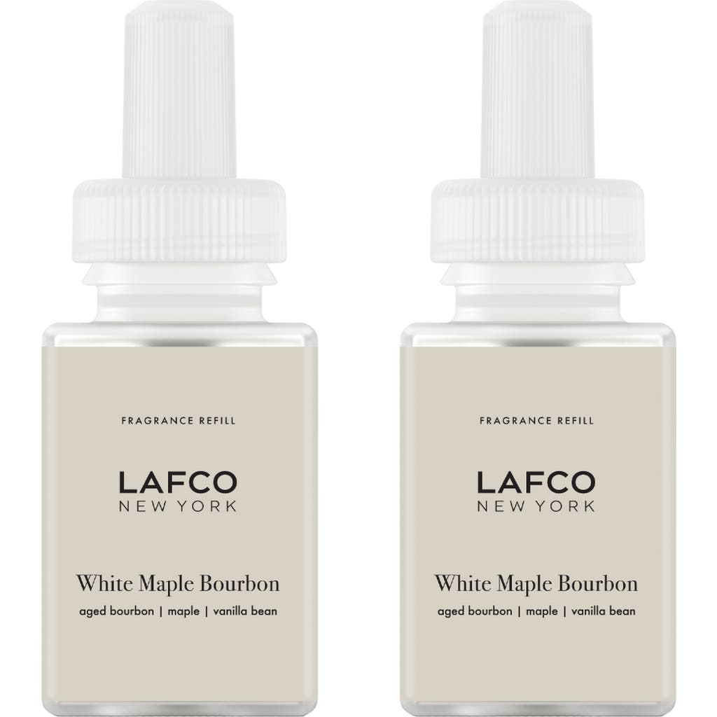 Pura X Lafco Birchwood Molasses 2-pack Smart Diffuser Fragrance Refills In White Maple Bourbon