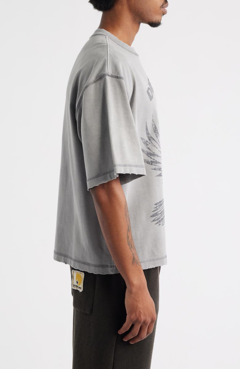 DIET STARTS MONDAY Eagle Graphic T-Shirt, Alternate, color, Washed Grey