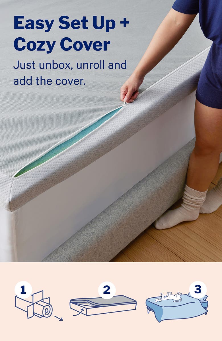 Casper Essential 2 Mattress Topper, Alternate, color,