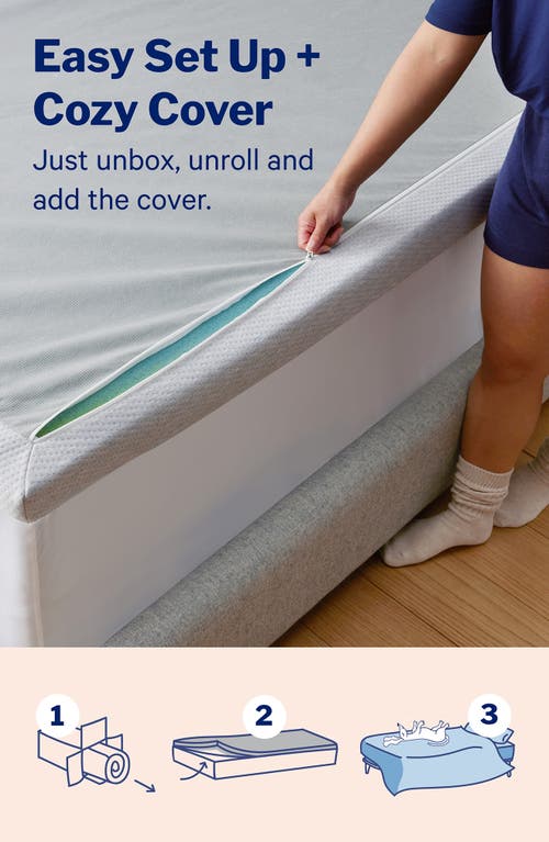 Casper Essential 2 Mattress Topper In White